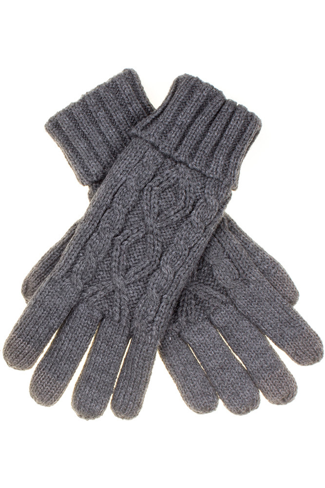 Women's Knit Touchscreen Gloves with Lining — gloves photo 7
