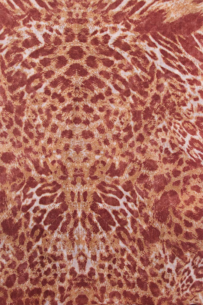 Women's Leopard Scarf – Style LOF005 — scarf photo 4