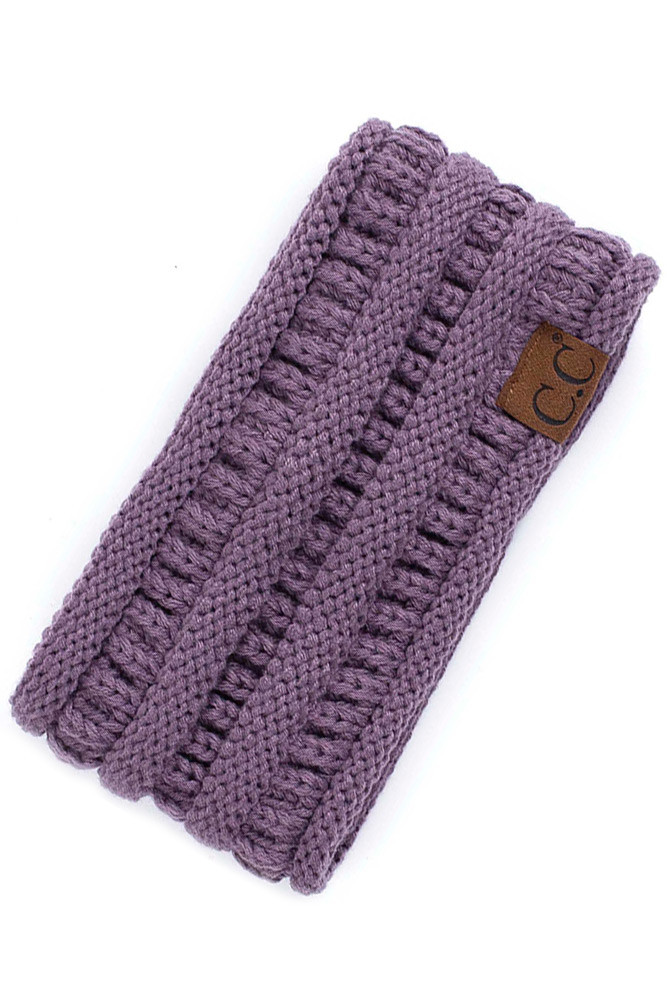 Women's Cable Knit Ear Warmer Headband — earmuffs photo 8
