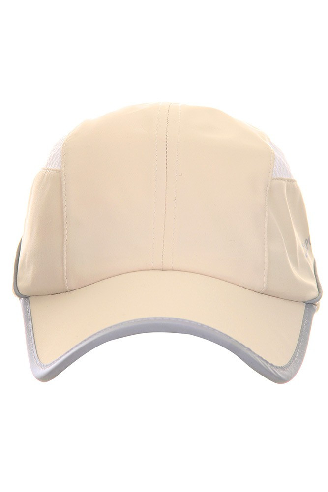 Women's Mesh Ponytail Baseball Cap – Beige in Beige