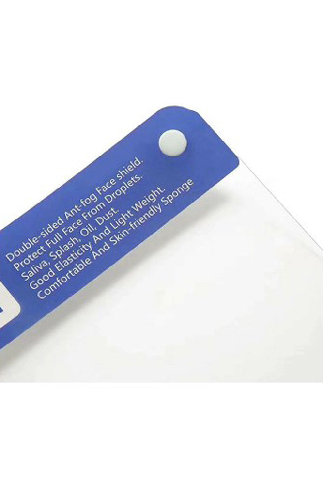 Anti-Splash, Anti-Fog Face Shield (10-Pack) — face shield photo 4