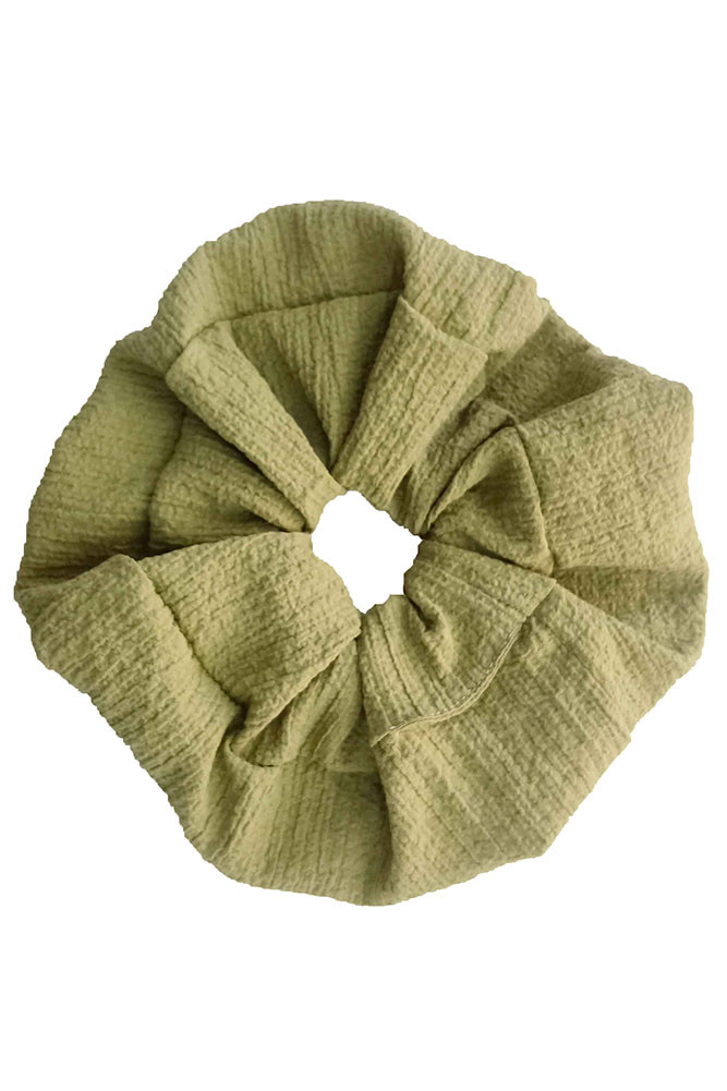 Women's Oversized Fabric Scrunchie — scrunchie photo 3