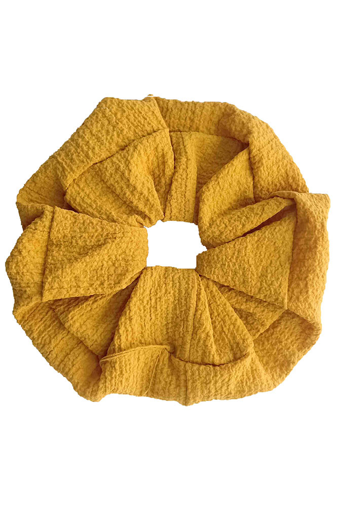 Women's Oversized Fabric Scrunchie — scrunchie photo 5