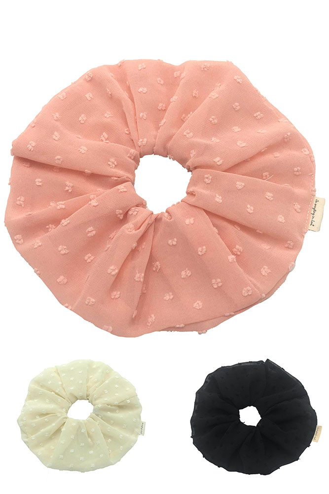 Women's Polka Dot Oversized Scrunchie by BURACQ