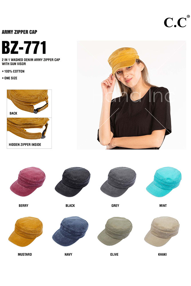 Women's Army Cap – Mint — cap photo 3