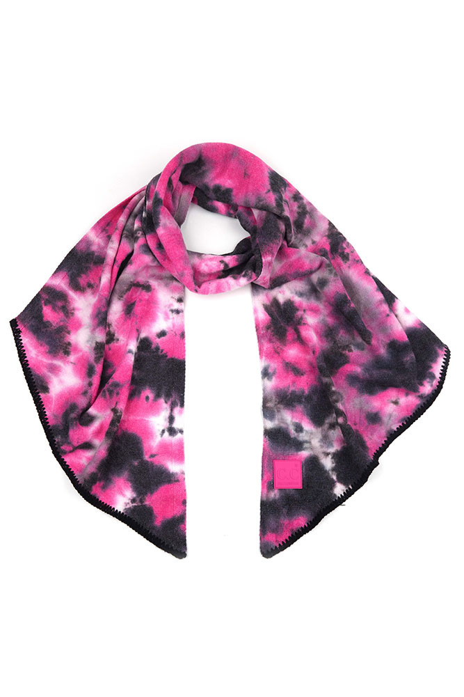 Women's Tie Dye Knit Infinity Scarf — infinity scarf photo 7