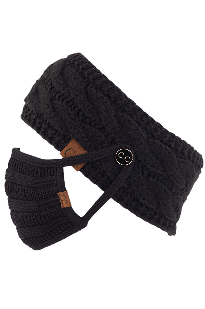 Women's Button Headband by BURACQ