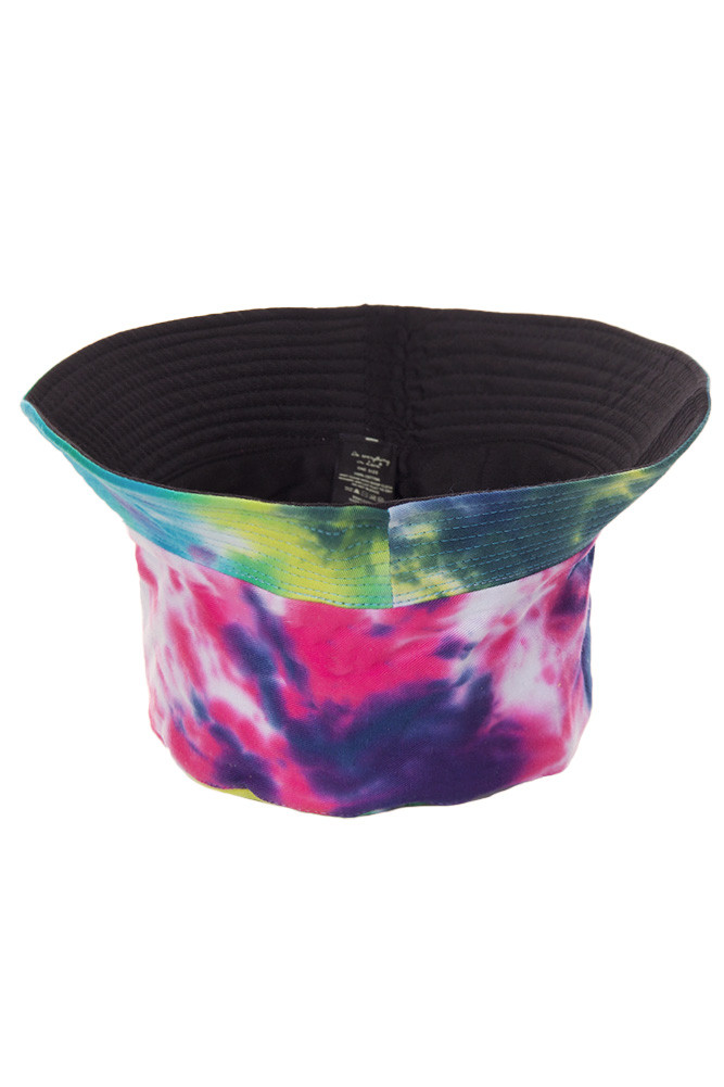 Women's Tie Dye Bucket Hat in Green