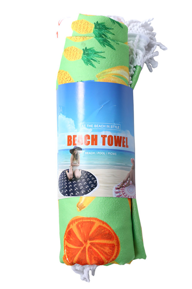 Fruit Theme Print Beach Towel — beach towel photo 4