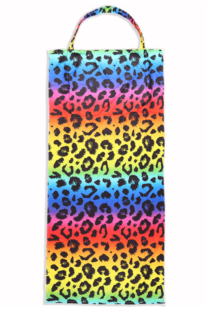 Leopard Print Beach Towel — beach towel photo 4