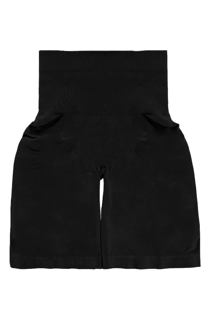 Solid Comfortable Girdle in Black