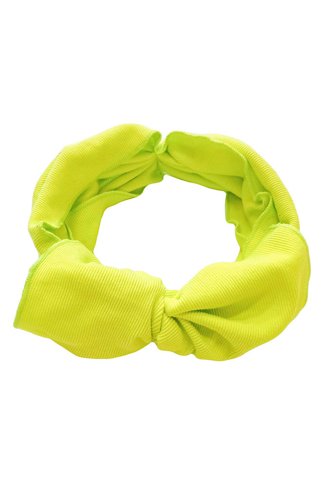 Women's Solid Knotted Headband by BURACQ