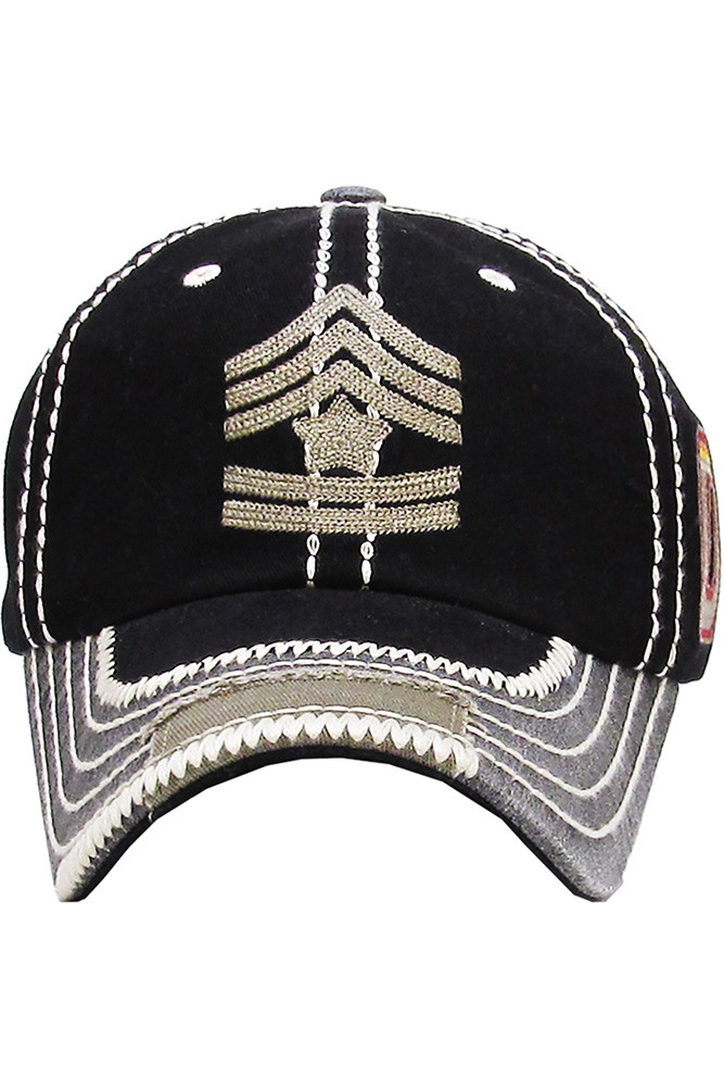 Women's Rank Vintage Baseball Cap — baseball cap photo 3