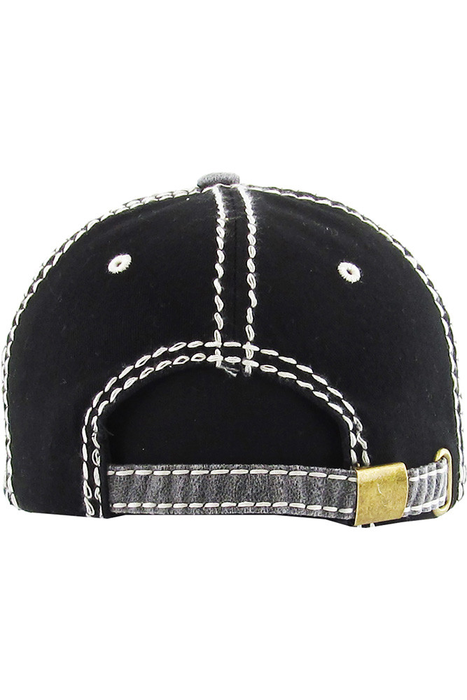 Women's Rank Vintage Baseball Cap — baseball cap photo 5