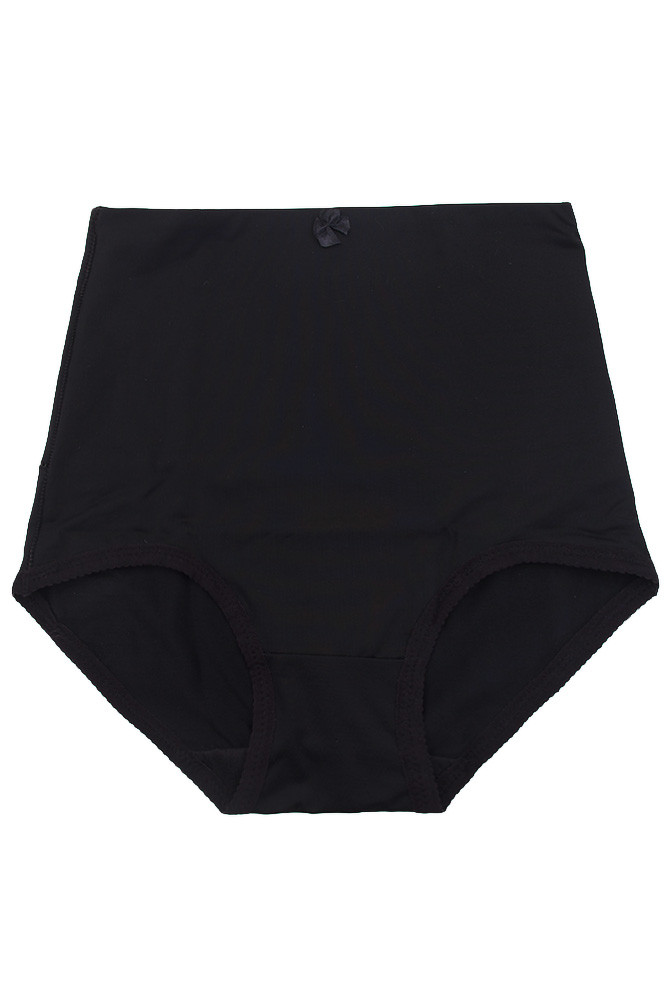Women's Solid Girdle Panty in Black