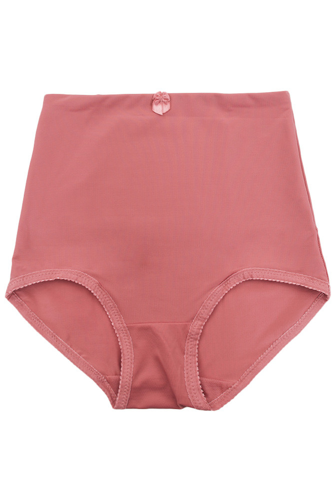 Women's Solid Girdle Panty in Mauve