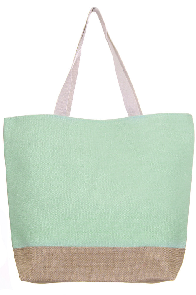 Women's Cactus Beach Bag in Green