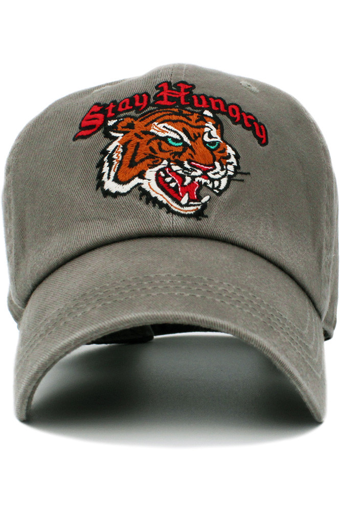 Women's Stay Hungry Vintage Baseball Cap — baseball cap photo 5