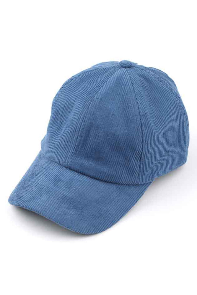 Women's Corduroy Criss-Cross Ponytail Cap — cap photo 6