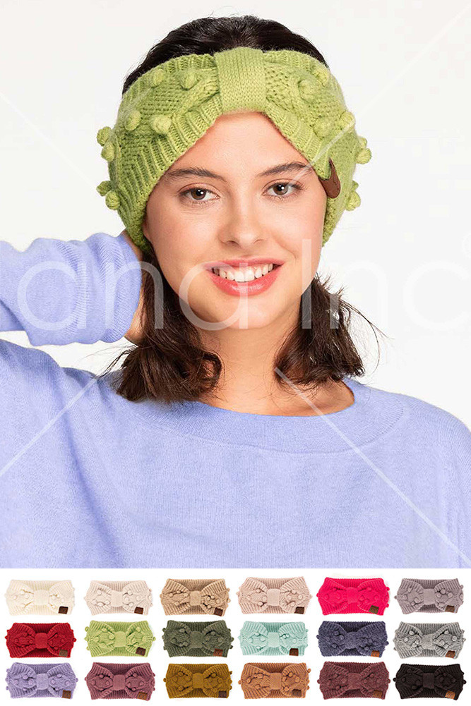 Women's Bobble Headwrap by BURACQ