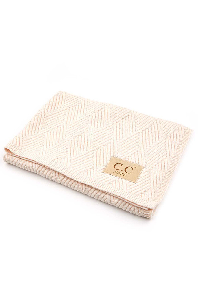 Diagonal Stripes Pattern Baby Blanket for Couch and Bed — blanket photo 4