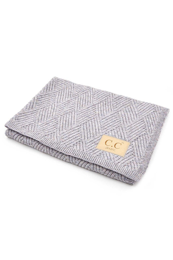 Diagonal Stripes Pattern Baby Blanket for Couch and Bed — blanket photo 7