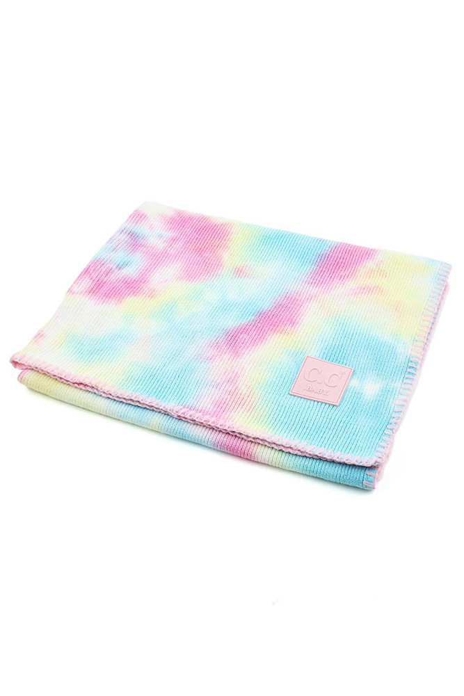 Baby Tie Dye Stroller Blanket for Nursery and Travel — blanket photo 8