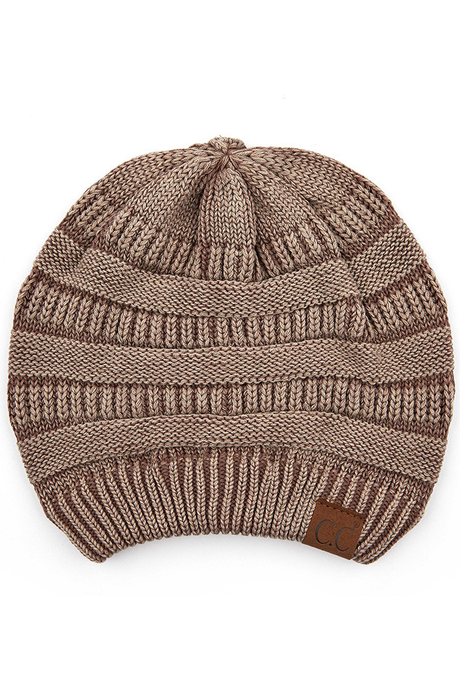 Women's Cotton Washed Ribbed Beanie — beanie photo 8