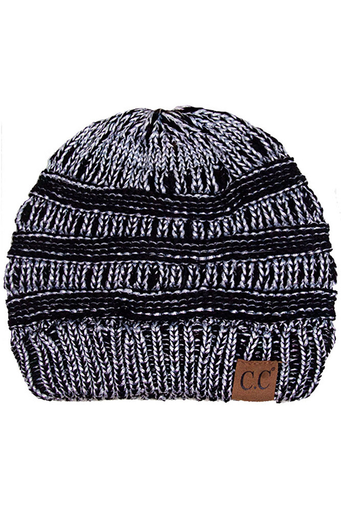 Women's Ribbed Solid Beanie — beanie photo 2