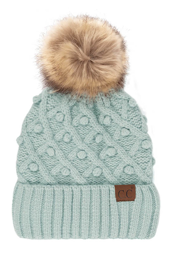 Women's Bobble Beanie — beanie photo 5