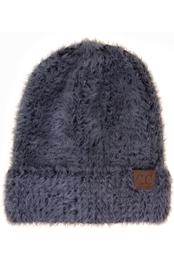Women's Fuzzy Soft Beanie — beanie photo 5