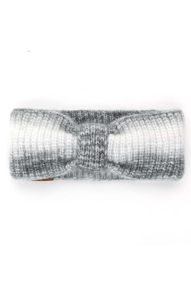 Women's Multi Color Ombre Headband in Black