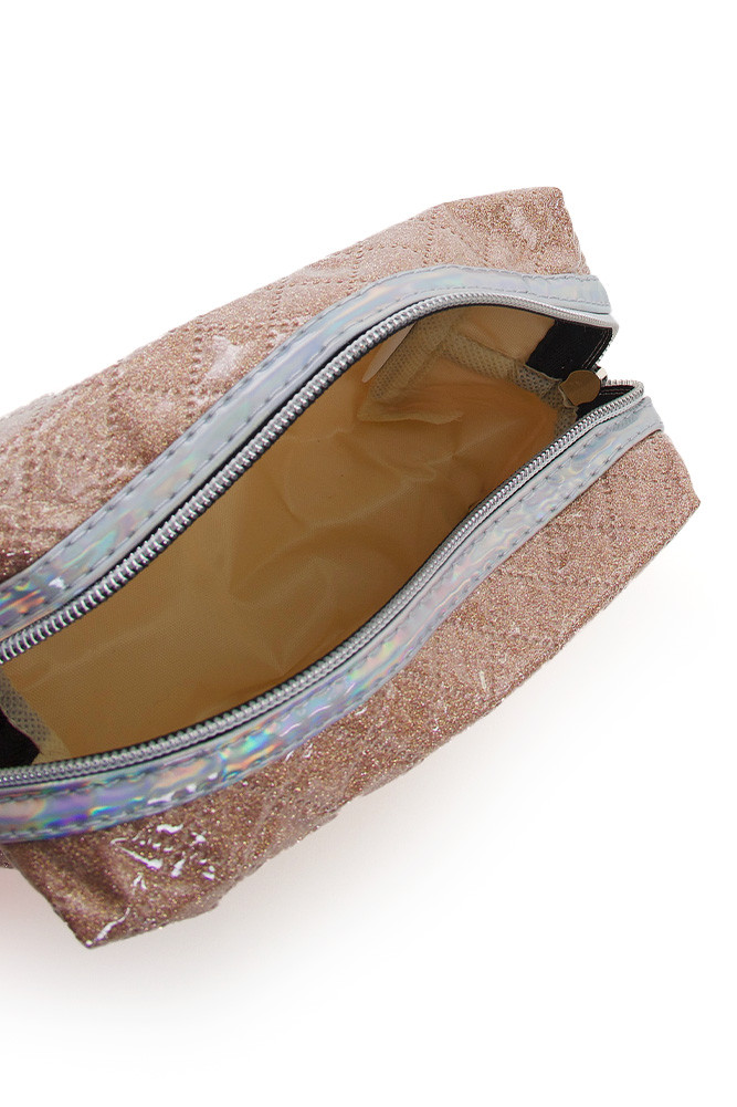 Women's Shiny Glitz Pvc Pouch — pouch photo 4