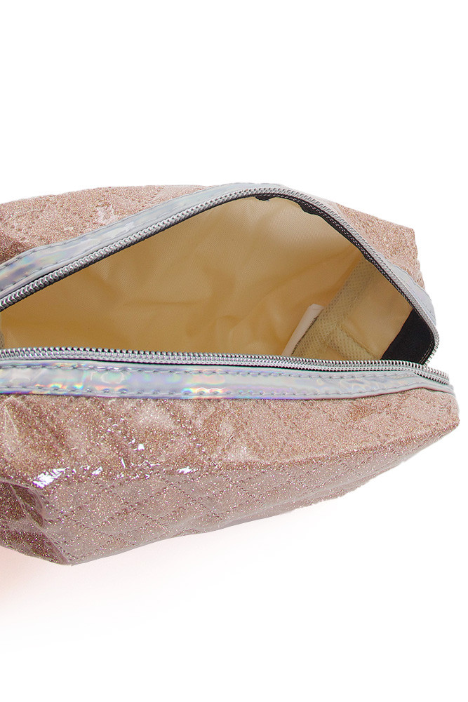 Women's Shiny Glitz Pvc Pouch — pouch photo 5