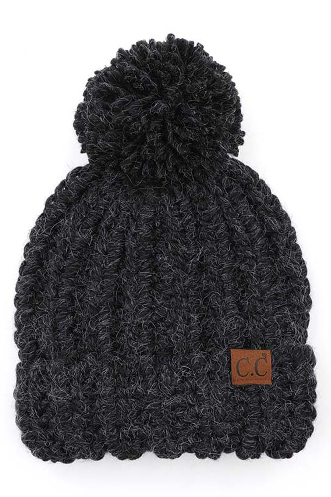 Women's Special Chunky Yarn Beanie Hat by BURACQ