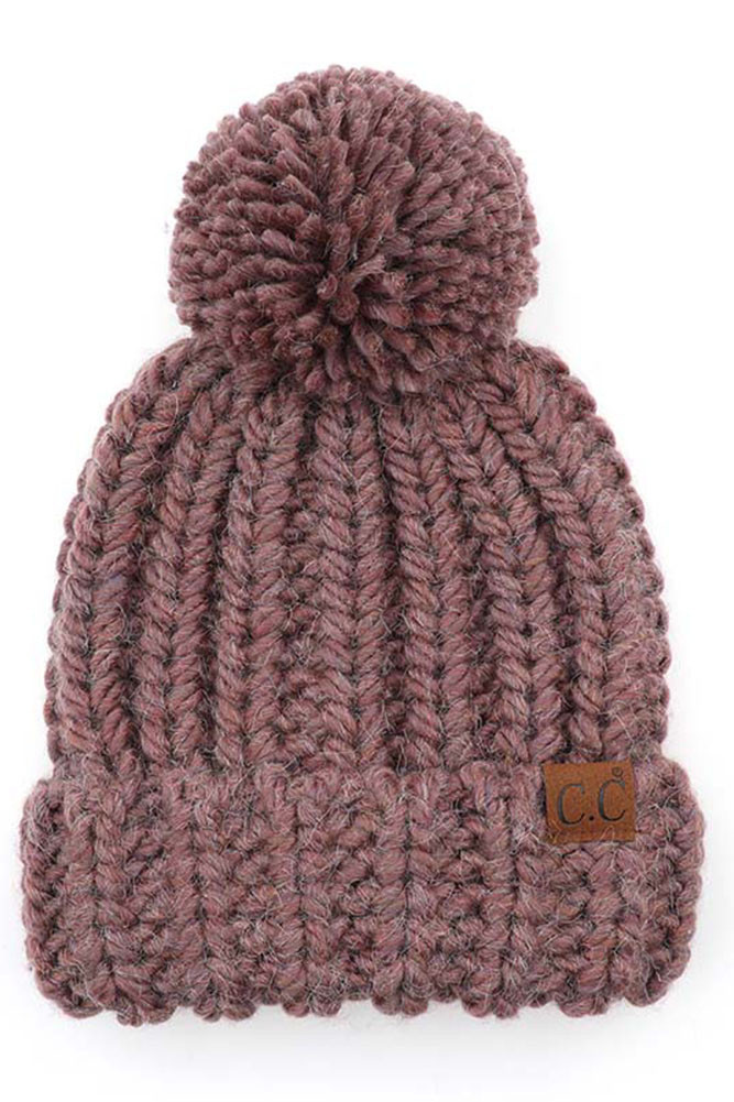 Women's Special Chunky Yarn Beanie Hat — beanie photo 3