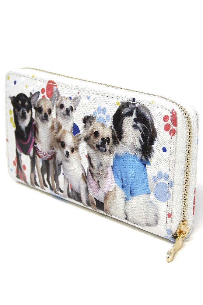 Women's Doggies 3D Hologram Wallet — wallet photo 2