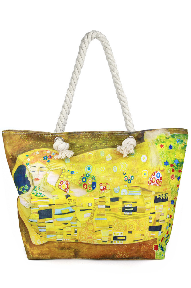 Women's The Kiss by Gustav Klimt Printing Bag — bag photo 3