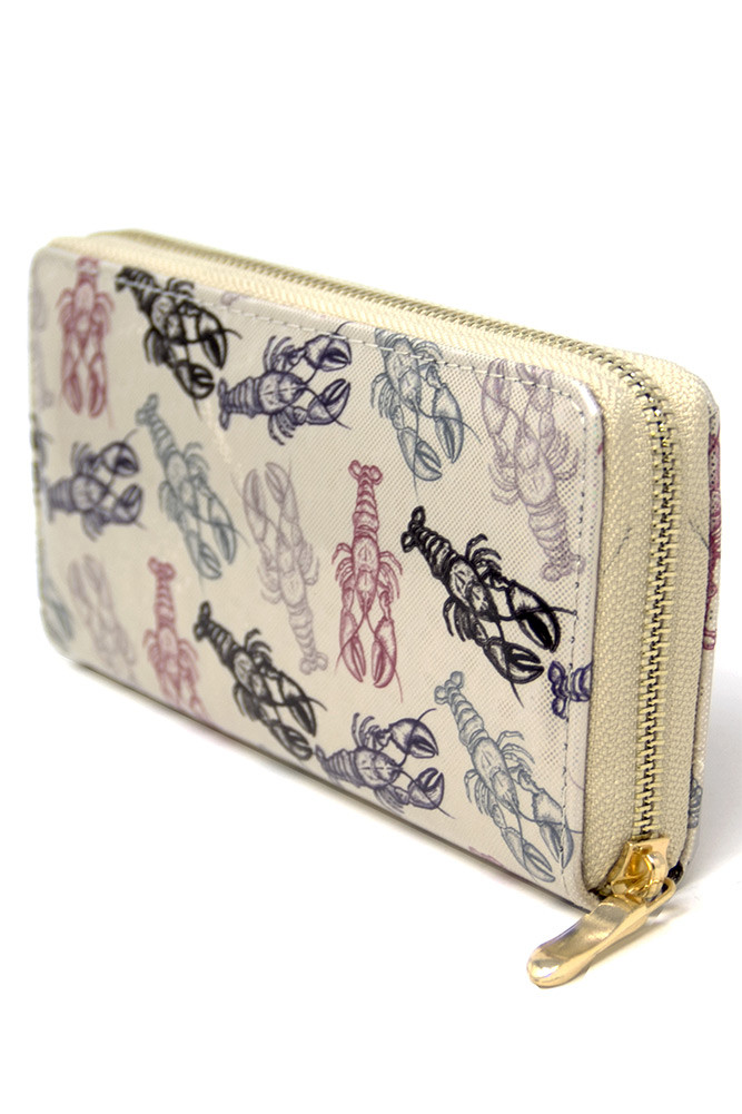 Women's Lobster 3D Hologram Wallet — wallet photo 3