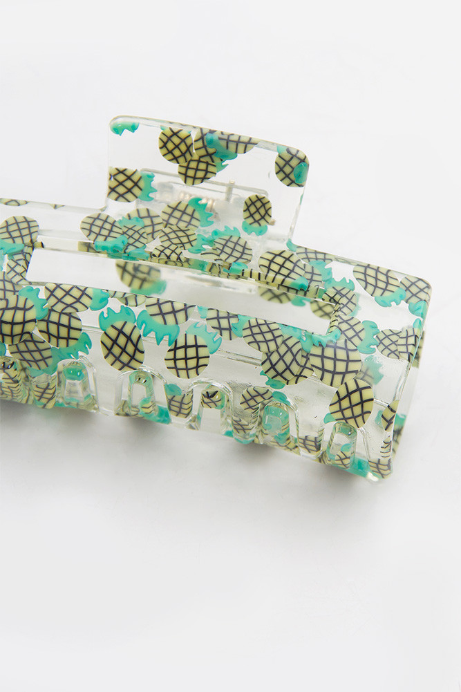 Women's Tropical Resin Hair Clip — hair clip photo 4