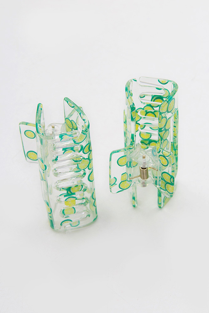 Women's Tropical Resin Hair Clip — hair clip photo 3