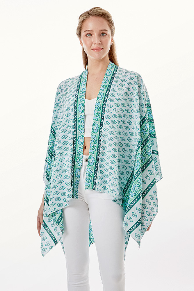 Women's Multi Print Pattern Cover-Up by BURACQ