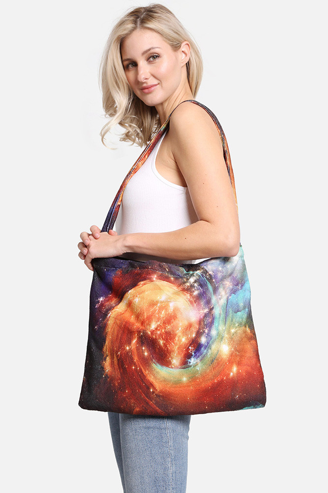 Galaxy Nebula Print Beach Towel — beach towel photo 4
