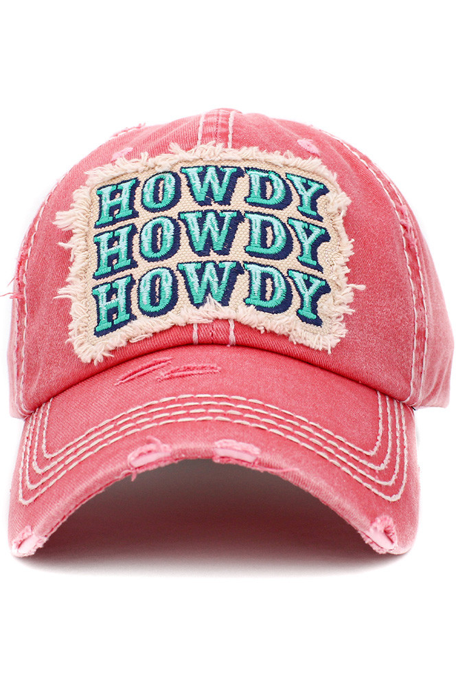 Women's Howdy Vintage Baseball Cap — baseball cap photo 4