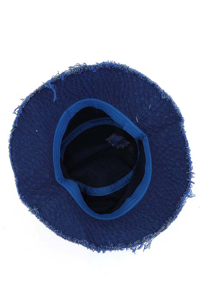 Women's Stone Washed Denim Bucket Hat — bucket hat photo 5