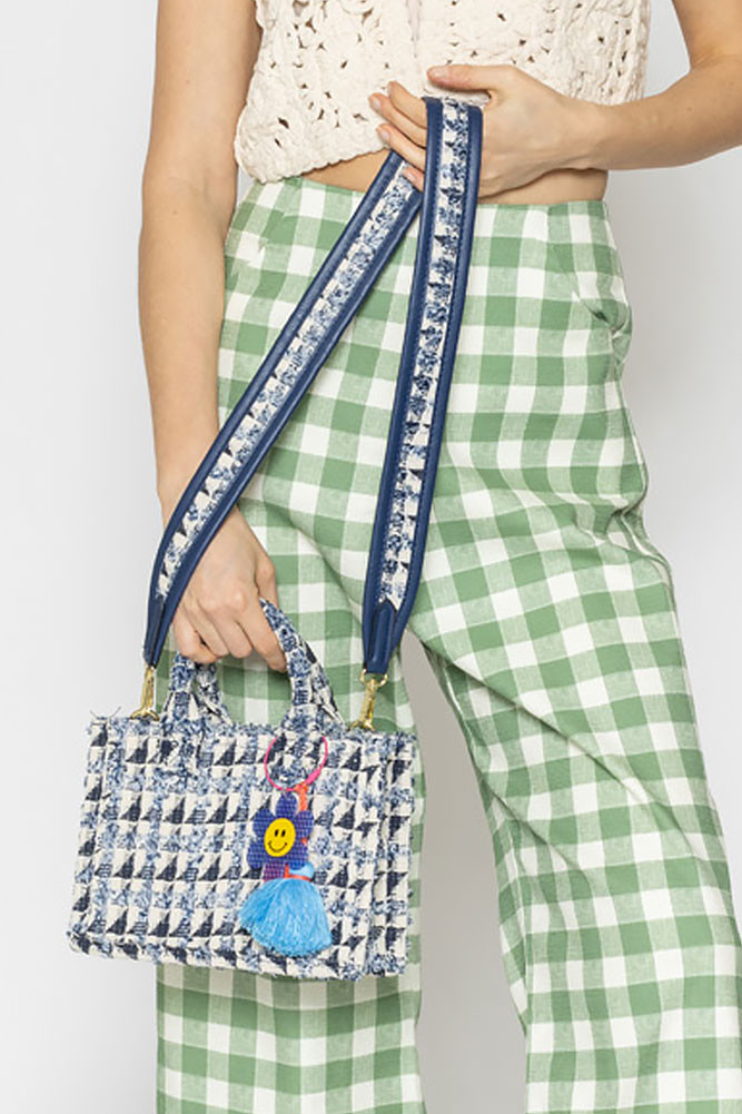 Women's Geometric Mini Tote Bag — tote bag photo 3