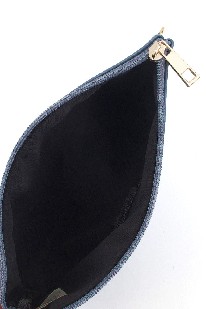 Women's PU Crocodile Pouch Bag — pouch photo 4