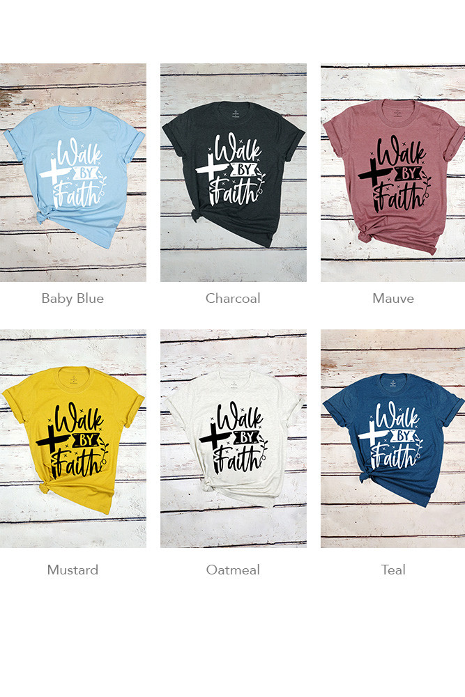 Women's Walk by Faith Graphic T-Shirt — T-shirt photo 2
