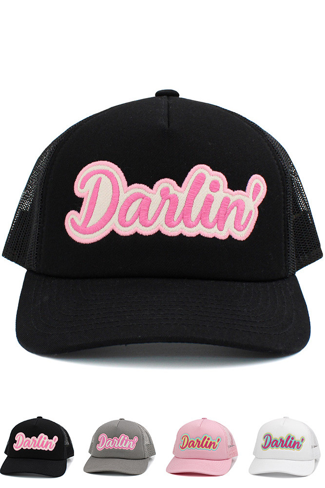 Women's Darlin Vintage Distressed Baseball Cap by BURACQ