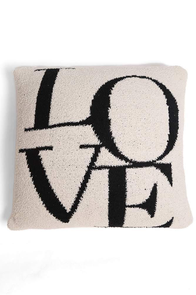 Women's Letter Form Design Cushion Cover Scarf in Love